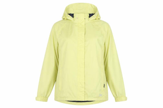 Womens UK Size M Trespass Yellow Rain Coat