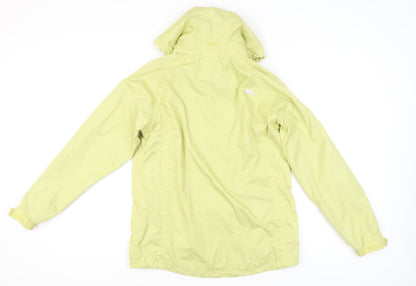 Womens UK Size M Trespass Yellow Rain Coat