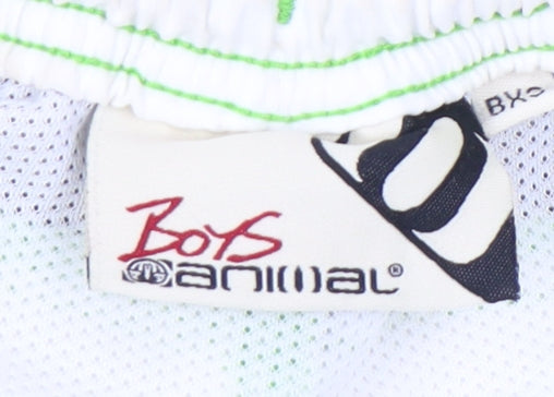 Animal Boys Green Cargo Shorts XS