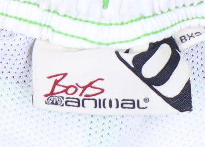 Animal Boys Green Cargo Shorts XS