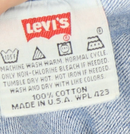 Levi's Men's Blue Straight Jeans Regular Fit