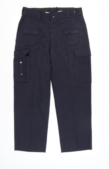 Park Coats Men's Blue Cargo Trousers Size 34
