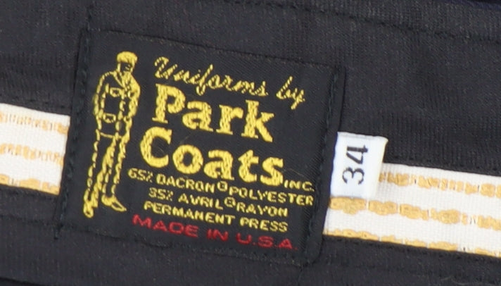 Park Coats Men's Blue Cargo Trousers Size 34