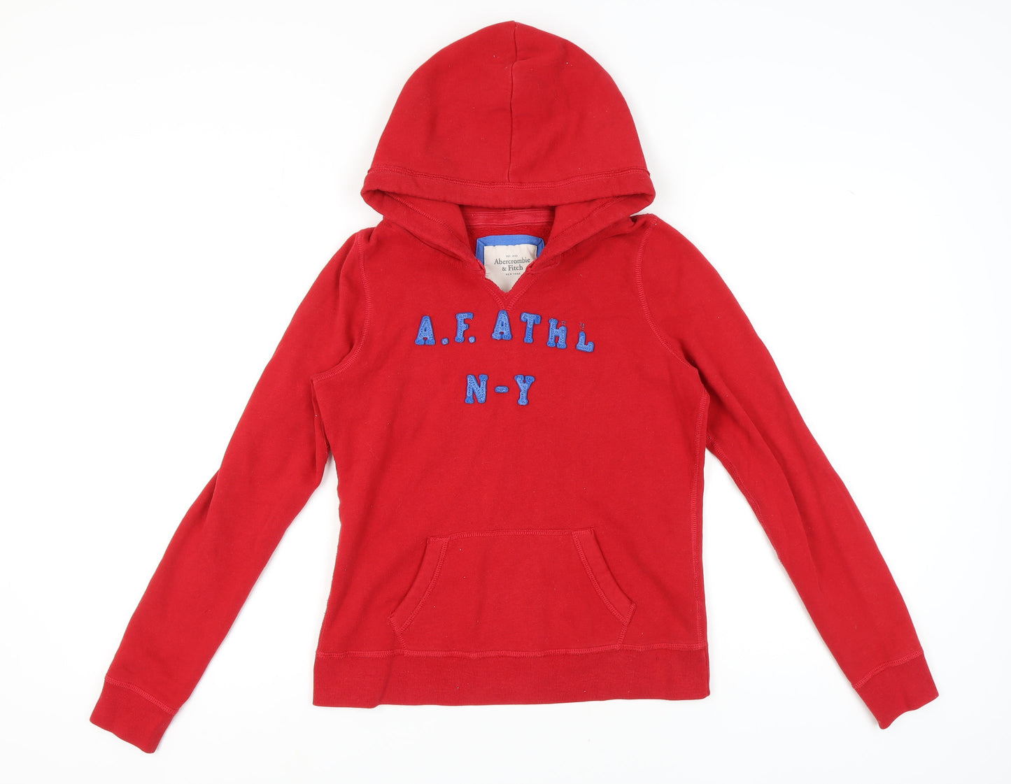 Abercrombie & Fitch Red Women's M Pullover Hoodie