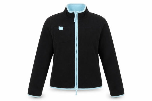 Womens UK Size S Fat Face Black Basic Jacket