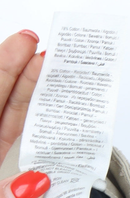 Jack & Jones Men's Beige Cargo Trousers Size 50