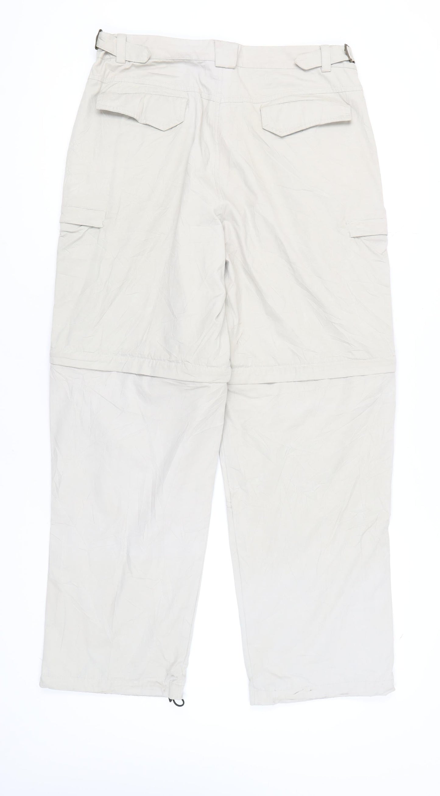 Trespass Men's Ivory Cargo Trousers - Size M