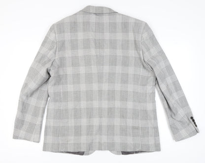 Mens UK Size 46 Marks and Spencer Regular Grey Suit Jacket