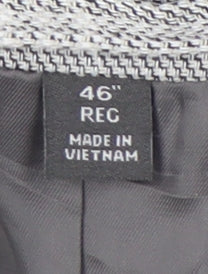 Mens UK Size 46 Marks and Spencer Regular Grey Suit Jacket