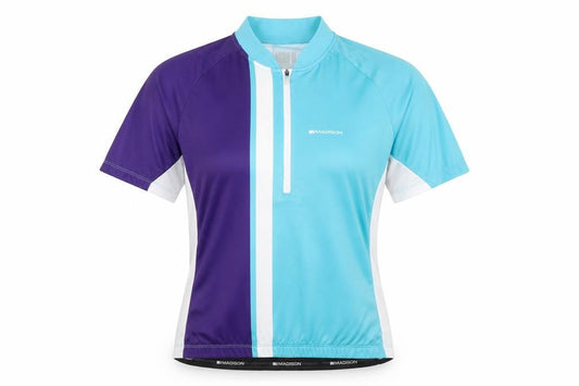 Madison Women's Cycling Jersey Blue Size 16