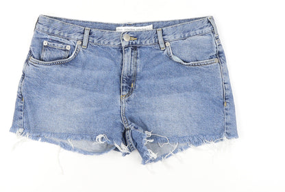 & Other Stories Women’s Blue Denim Cut-Off Shorts Size 11