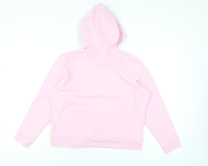 GAP Women's Pink Pullover Hoodie XL Logo Casual