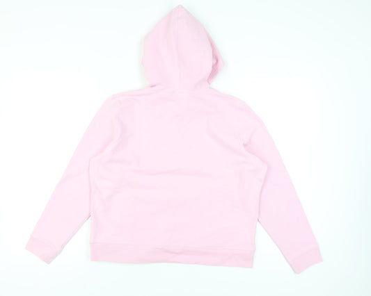 GAP Women's Pink Pullover Hoodie XL Logo Casual
