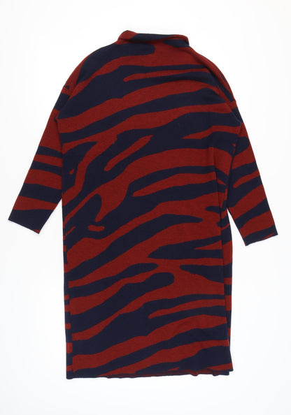 Monsoon Women's Multicoloured L Shift Dress Animal Print