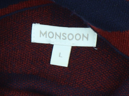 Monsoon Women's Multicoloured L Shift Dress Animal Print