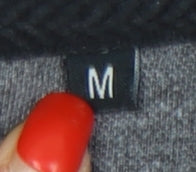 Pierre Cardin Men's Grey-Black M Colourblock Polo