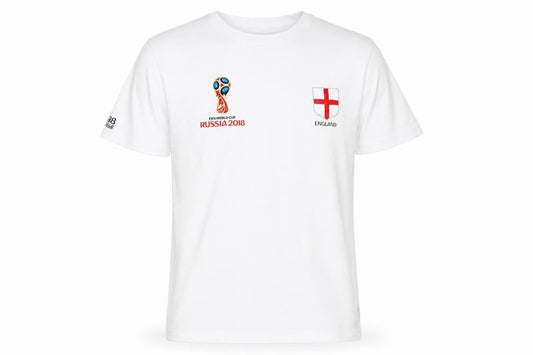 FIFA England Men's White T-Shirt M World Cup 2018