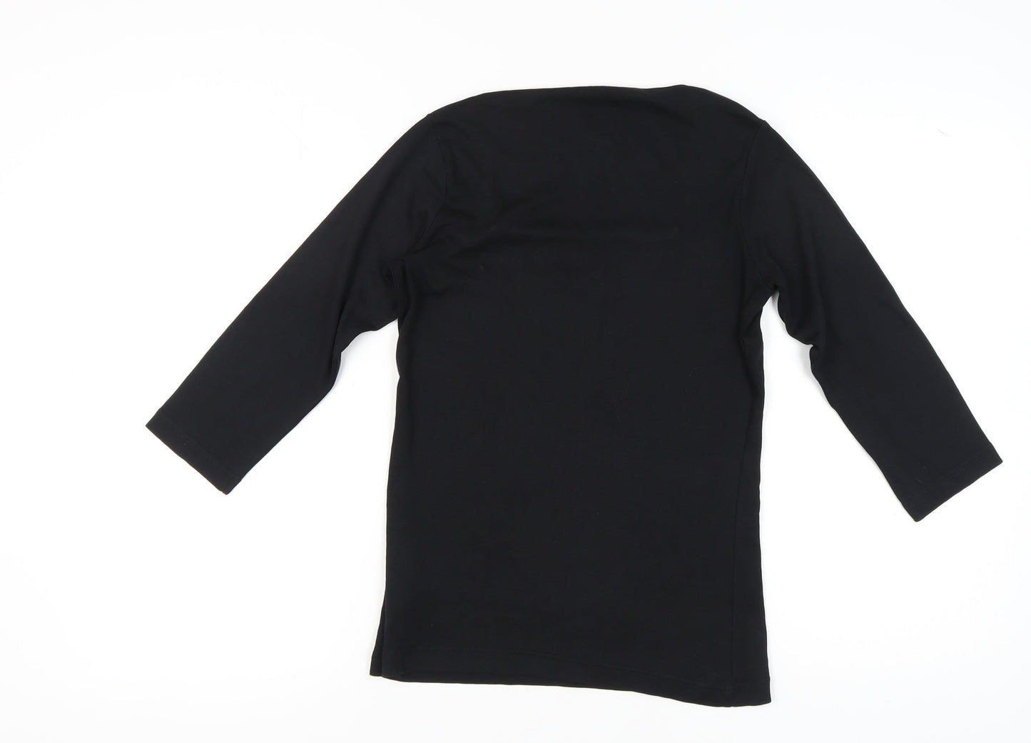 Cotton Traders Women's Black Top Size 10/12