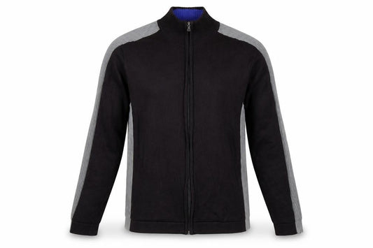 Kenneth Cole Reaction Men's Black Full Zip Jumper L