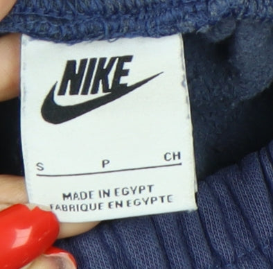 Nike Unisex Jogger Trousers - Black/Blue, S