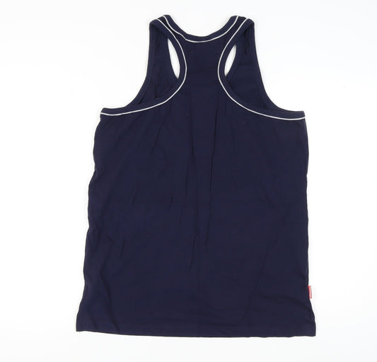 Slazenger Men’s Blue Sleeveless T-Shirt XL