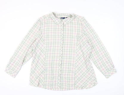 Womens UK Size 24 Isle Multicoloured  Button-Up