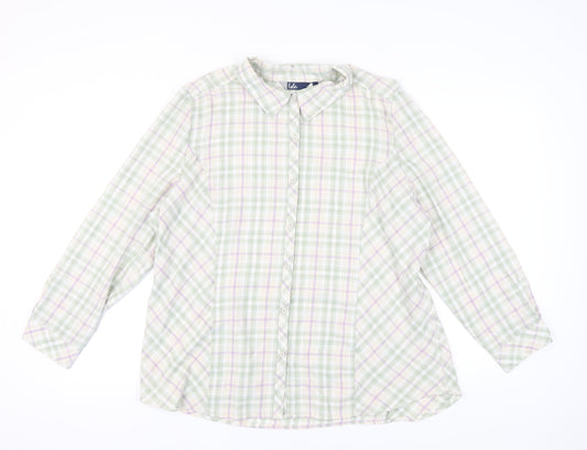 Womens UK Size 24 Isle Multicoloured  Button-Up