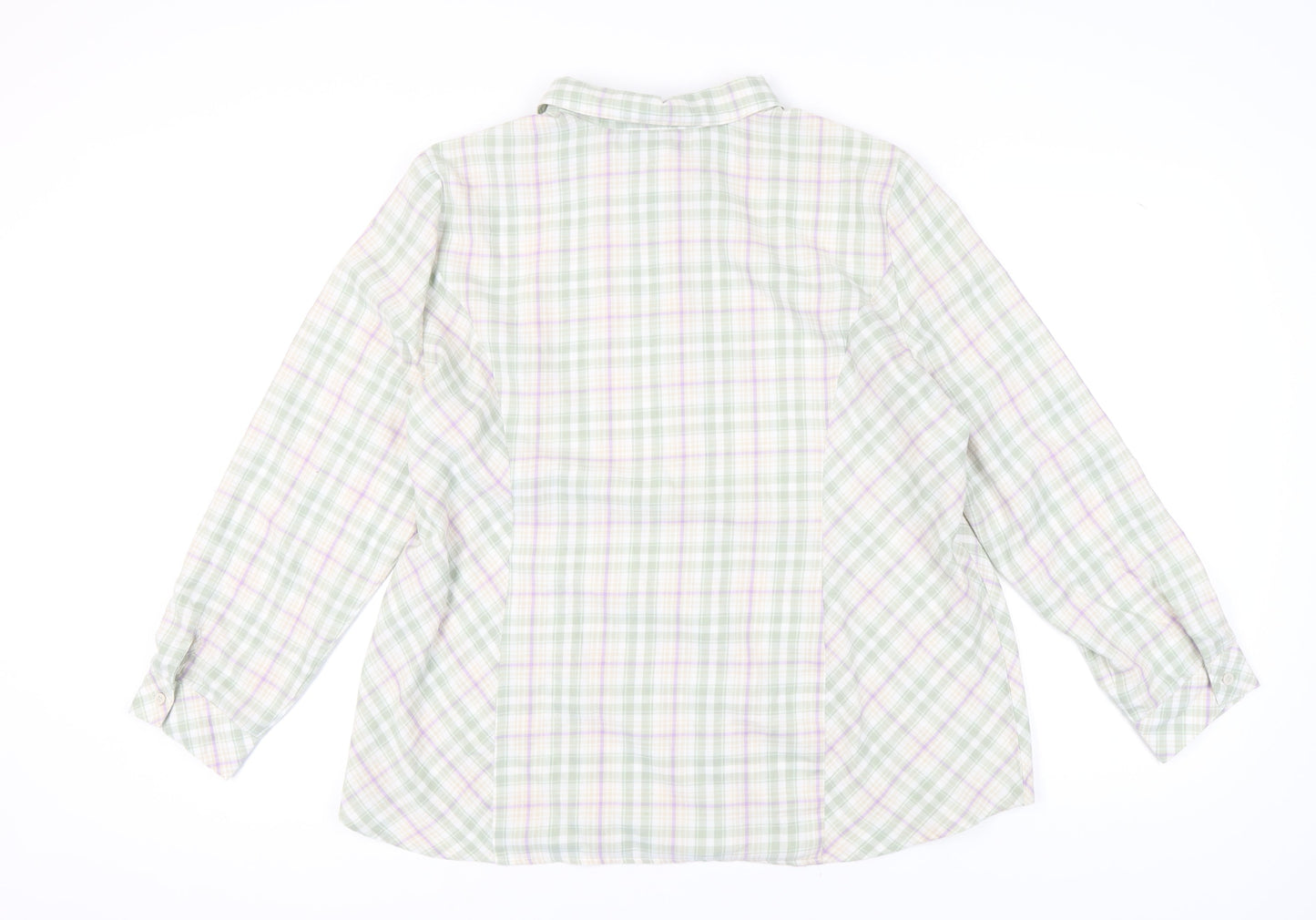 Womens UK Size 24 Isle Multicoloured  Button-Up