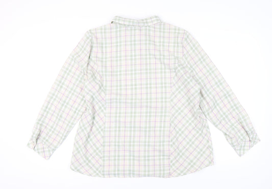 Womens UK Size 24 Isle Multicoloured  Button-Up