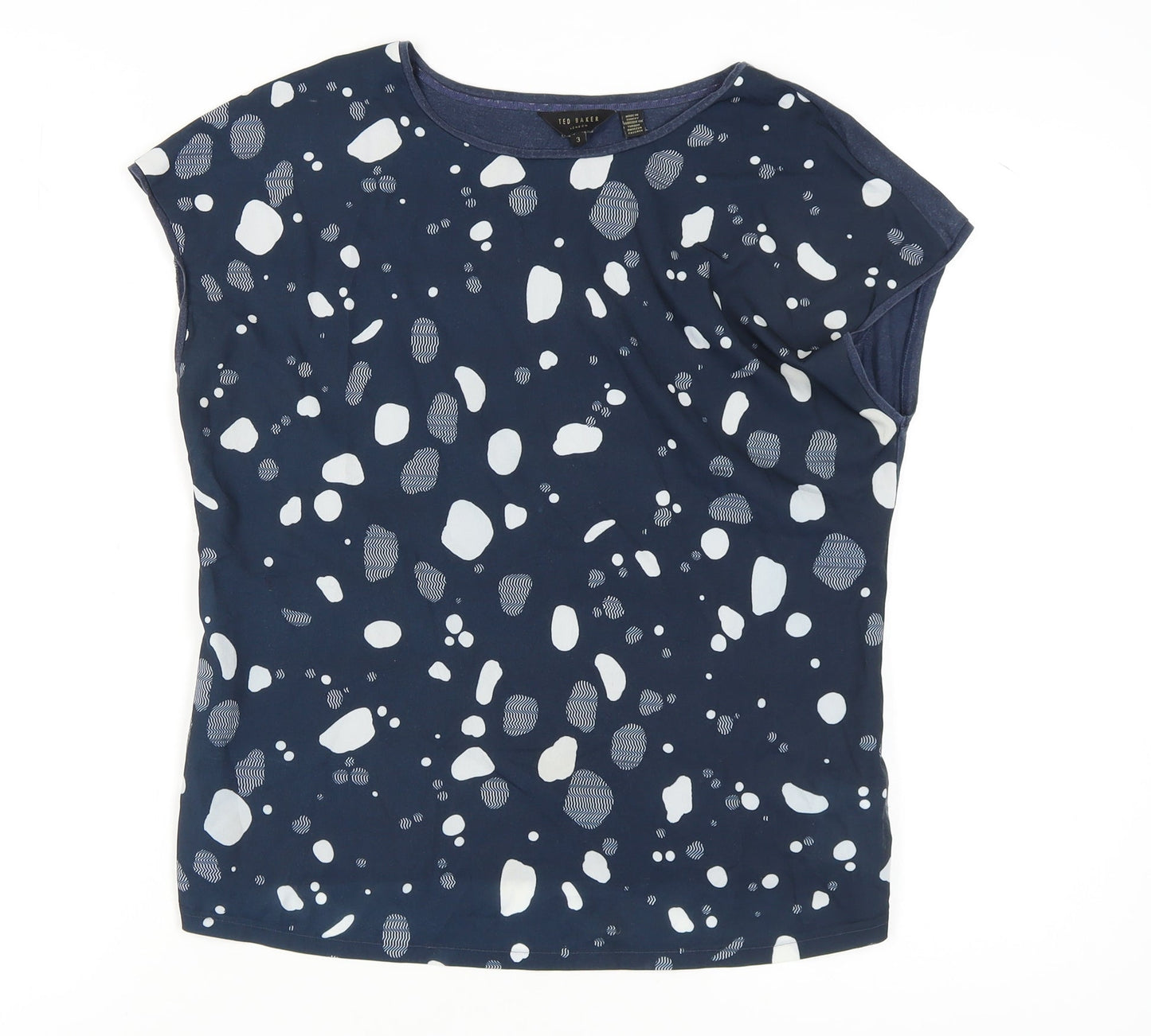 Womens UK Size 12 Ted Baker Blue  T-Shirt