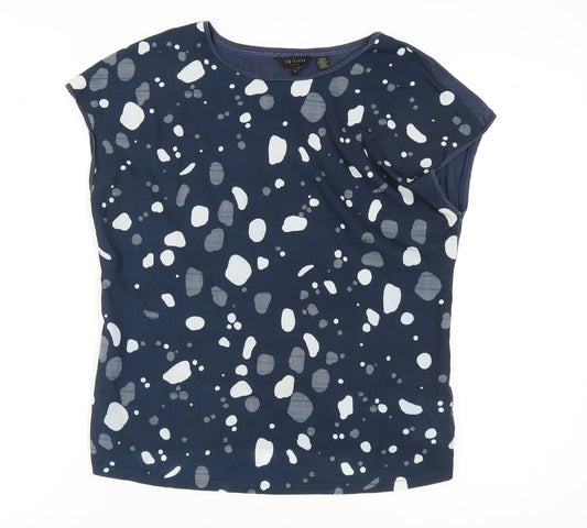 Womens UK Size 12 Ted Baker Blue  T-Shirt