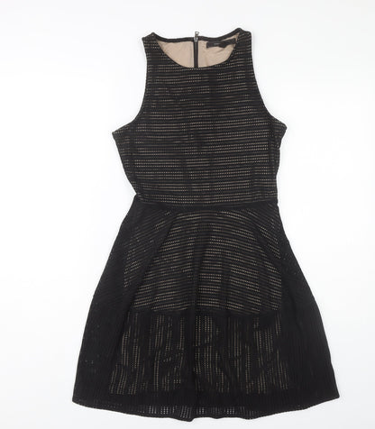 BCBGMAXAZRIA Women's Dress Black Sleeveless Size S