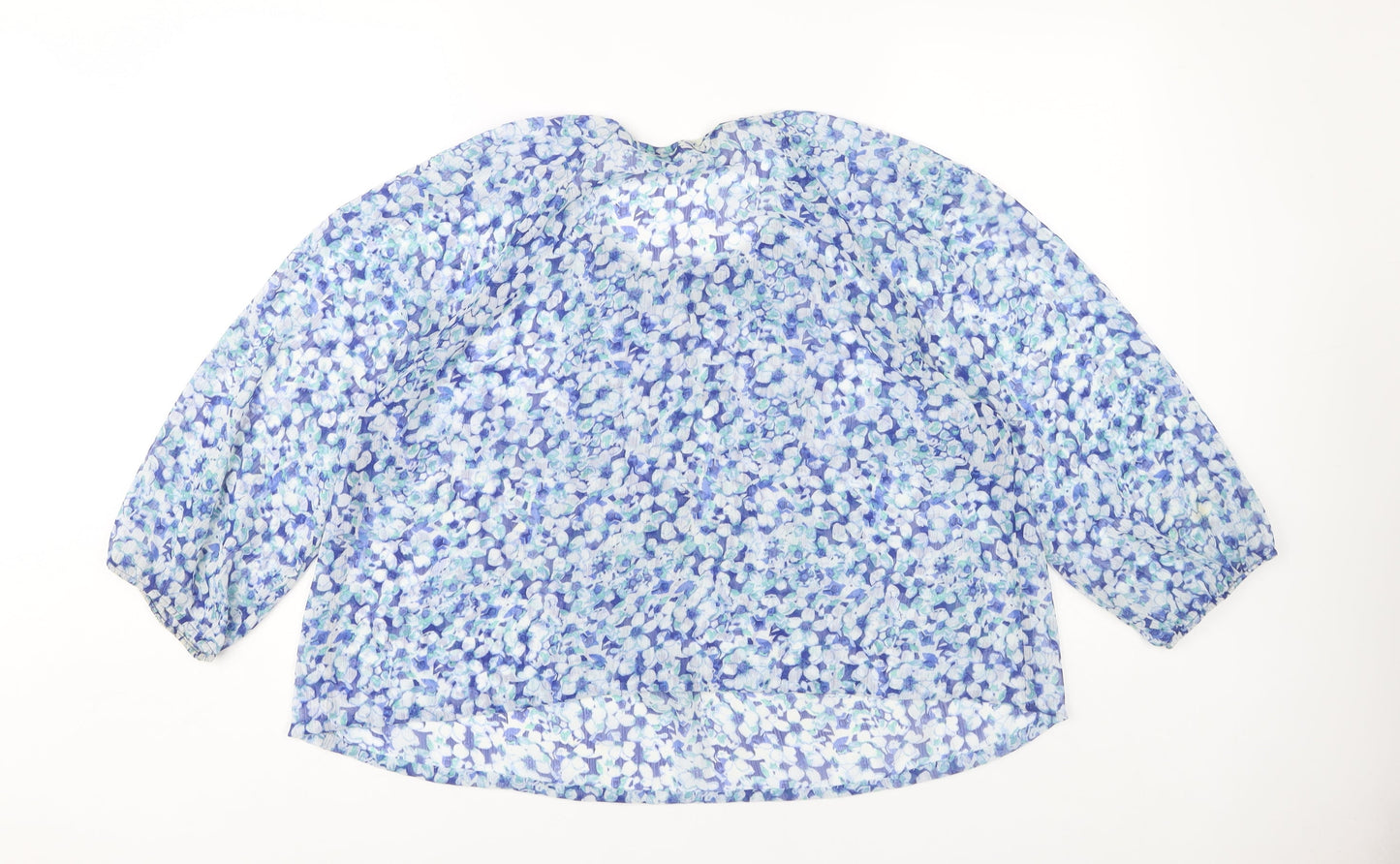 Womens UK Size 18 David Emanuel Multicoloured Tunic Blouse