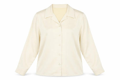 Womens UK Size 12 Viyella Beige  Button-Up