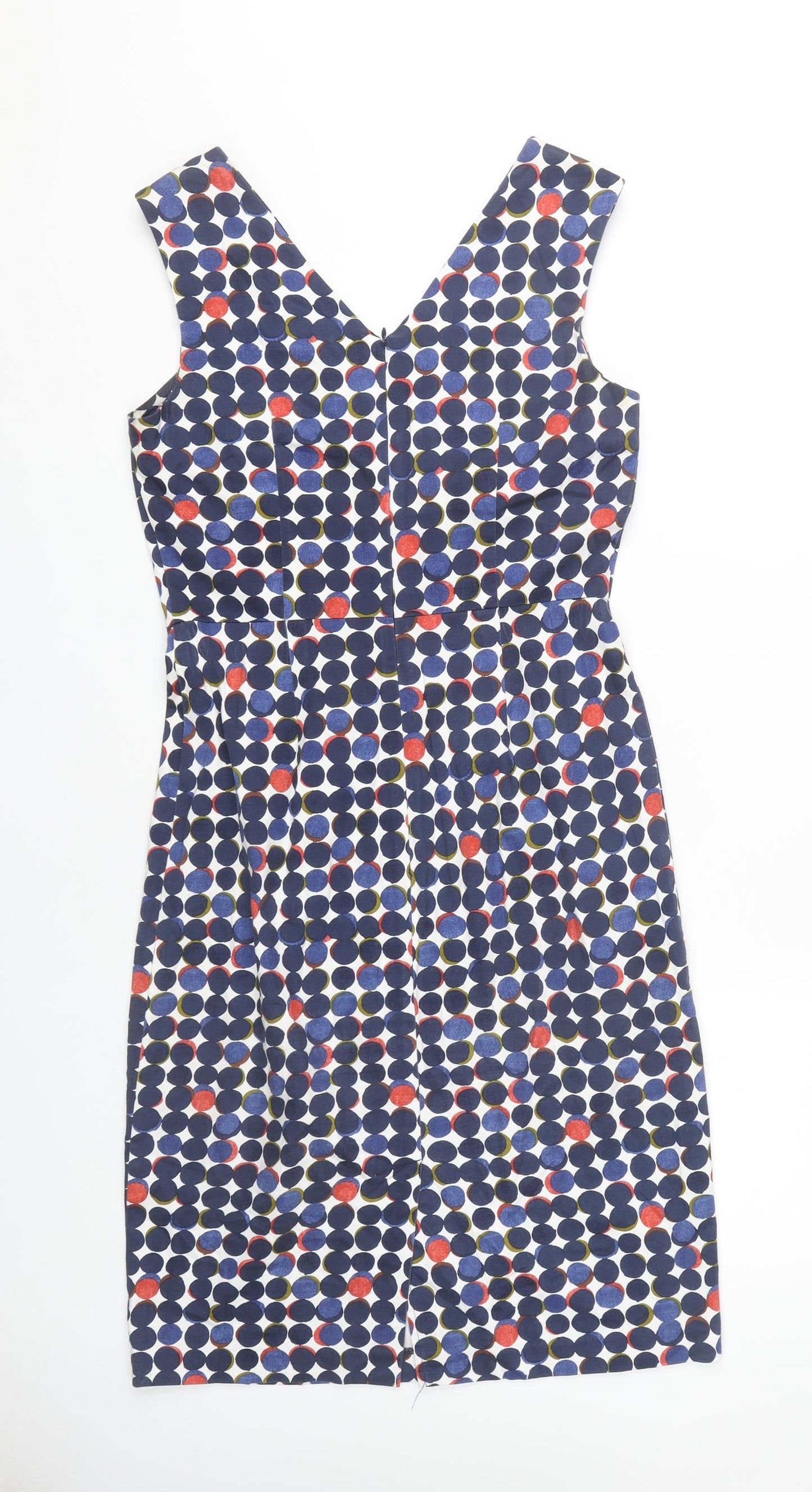 Fenn Wright Manson Women's Polka Dot Sheath Dress Size 10