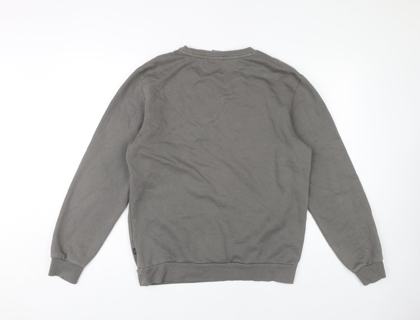 Mens UK Size S PUMA Grey Pullover Sweatshirt