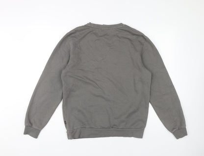 Mens UK Size S PUMA Grey Pullover Sweatshirt