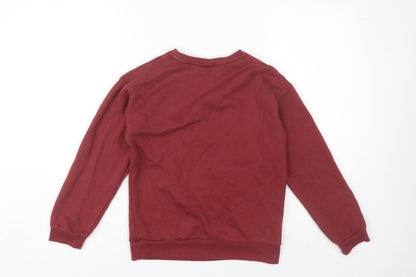 Disney Boys Red Mickey Mouse Graphic Sweatshirt 11-12 Years