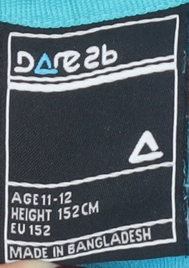 Dare2b Boys Blue Pullover Hoodie Age 11-12 Lightweight Casual