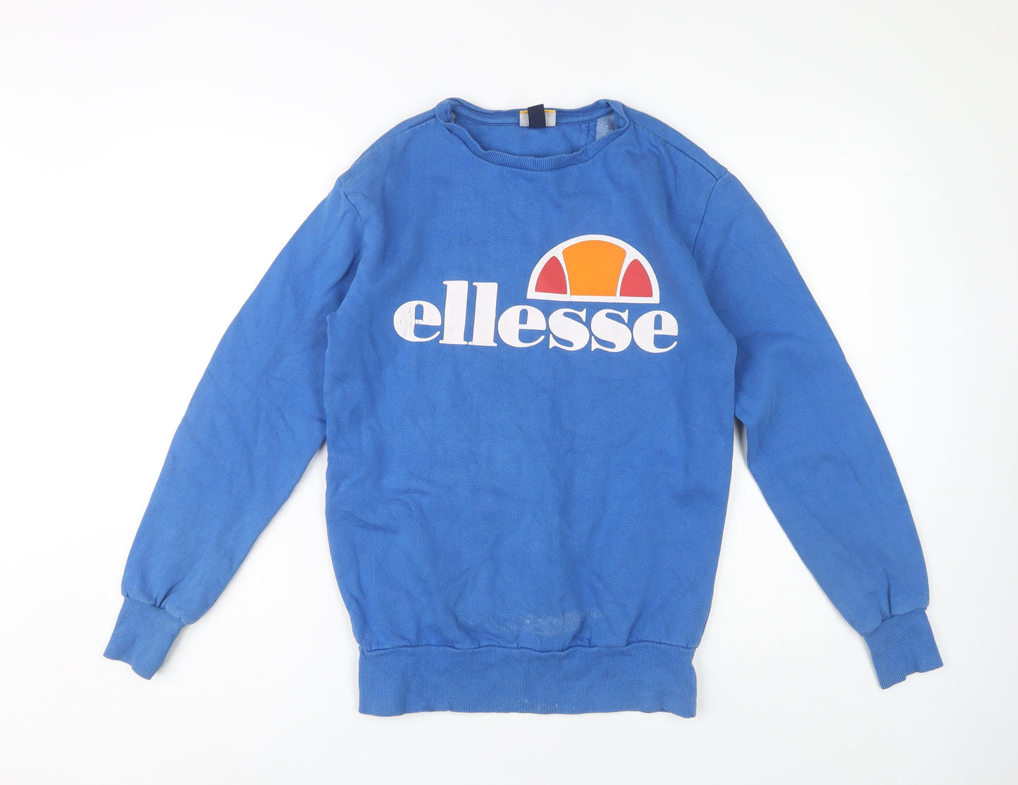 Mens UK Size XS ellesse Blue Pullover Sweatshirt