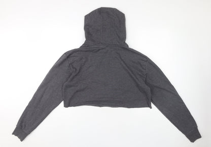 Womens UK Size L Harry Potter Grey Pullover Hoodie