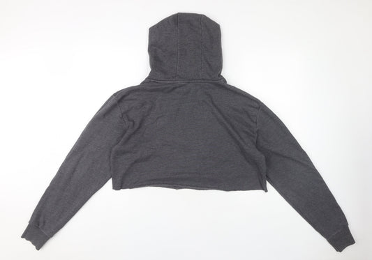 Womens UK Size L Harry Potter Grey Pullover Hoodie