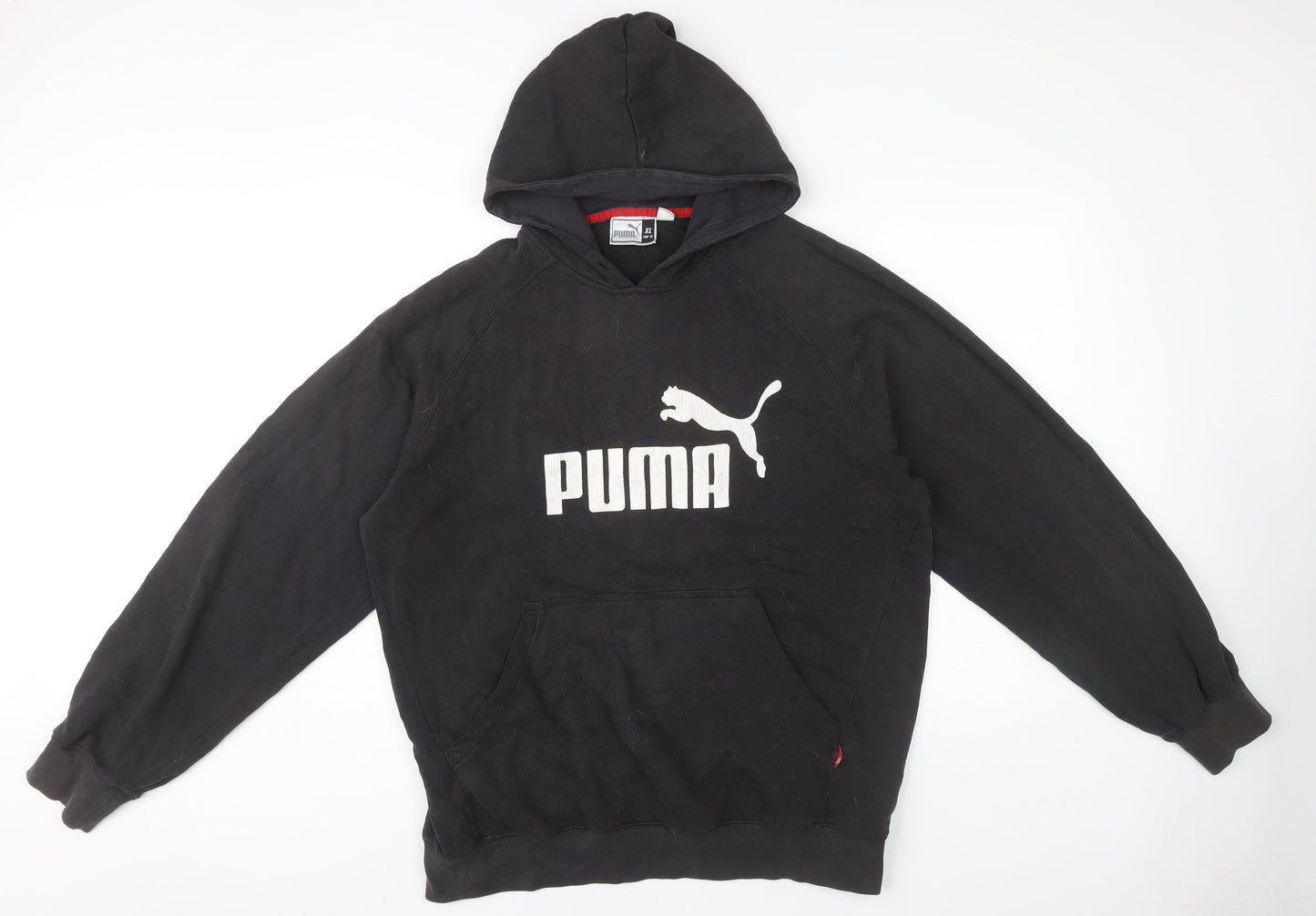 Mens UK Size XL PUMA Black Pullover Hoodie