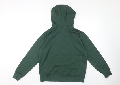 Womens UK Size S Disney Green Pullover Hoodie