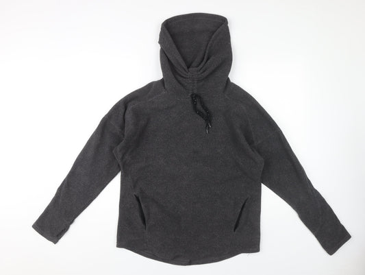 Decathlon Women's Black XS Hoodie, Poly Blend, Casual