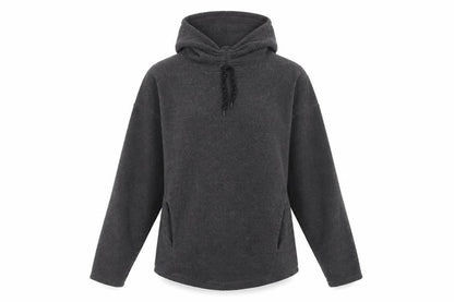 Womens UK Size XS DECATHLON Black Pullover Hoodie