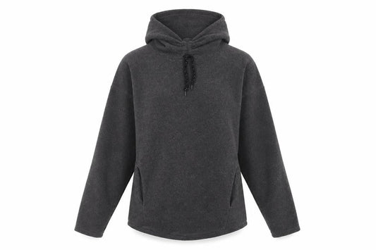Womens UK Size XS DECATHLON Black Pullover Hoodie