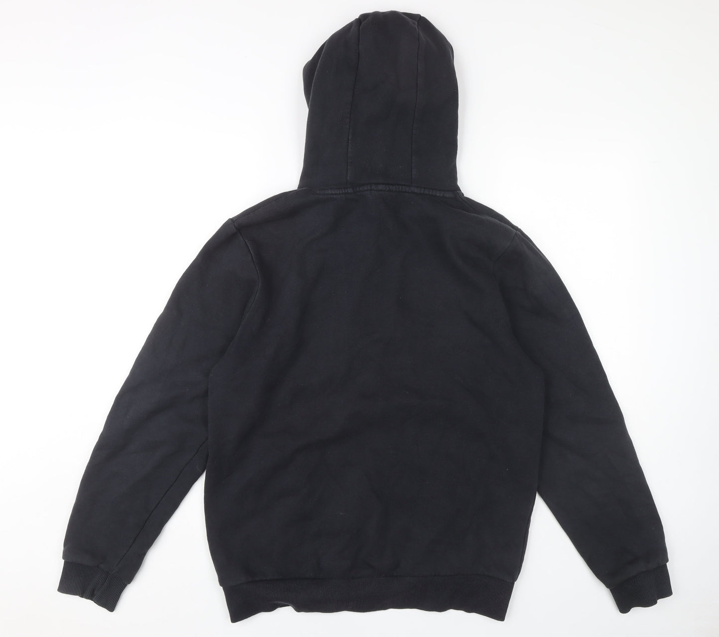 Mens UK Size S Penn Black Pullover Hoodie