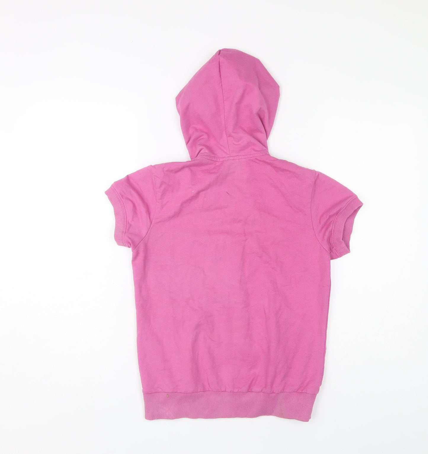 Protonic Girls Pink Full Zip Hoodie Medium Lightweight