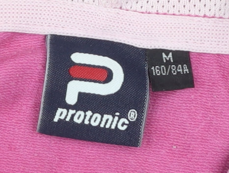 Protonic Girls Pink Full Zip Hoodie Medium Lightweight